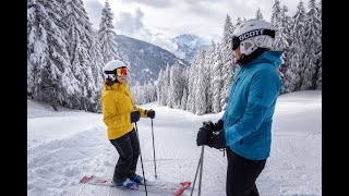 Skifahren am Kristberg im Montafon  Vorarlberg [upl. by Thormora]