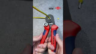 KNIPEX 97 53 14 SelfAdjusting Crimping Pliers knipex knipextools [upl. by Poppy]