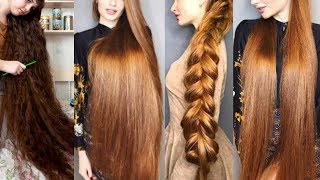 RealLife Rapunzel Revealed Her Secret To Grow Extremely Long Hair Stop Hair Fall amp Hair Loss [upl. by Arly]