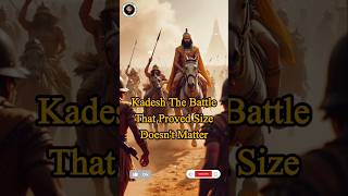 Kadesh The Battle That Proved Size Isnt Everything history kadesh egyptian hittites [upl. by Pruchno]