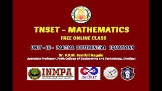 TNSET Online Class UNIT III Partial Differential Equation Lecture 5 [upl. by O'Connor]