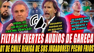 FILTRAN AUDIOS de GARECA RENEGANDO de la SELECCION CHILENA Y Ruggeri lo DEFIENDE de VIDAL quotRESPETAquot [upl. by Osher]