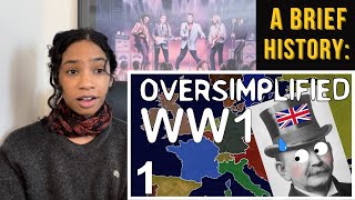 WW1 Oversimplified Part 1 Reaction A Brief History of World War 1 [upl. by Brouwer]