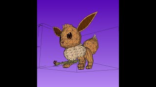 Eevee  PAPERCRAFT [upl. by Tybalt]