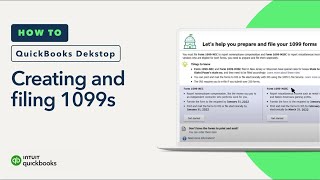 How to create and file 1099s in QuickBooks Desktop [upl. by Helfand]