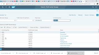 SAP S4HANA  How to change display Profit Center Group [upl. by Pammi]