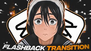 Flashback Transition Like AE  Capcut Tutorial [upl. by Cochran]