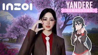 Creating Ryoba Aishi in Inzoi  Yandere Simulator [upl. by Pentheam512]