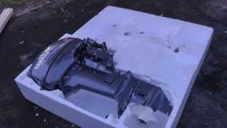 Shipping a Yamaha 15hp 2 stroke outboard motor [upl. by Julita464]