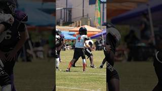 🎯🎯🎯 Mic’d up 11U Quarterback throws a dot and receiver goes and gets it football micdup youth [upl. by Ynttirb]