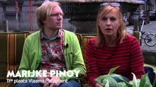 De Cultuursofa met Marijke Pinoy en Bram Vandekerckhove [upl. by Elvah348]