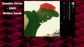 Lyrics ROTTEN SARAH  Tyler The Creator RARE 2009 TRACK [upl. by Zinnes]