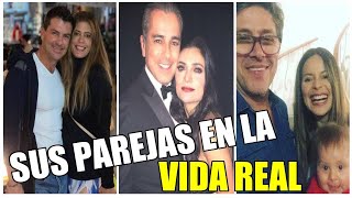 PAREJAS de Betty LA FEA en la VIDA REAL  ¡Betty y Hugo se CASARON [upl. by Ardnnaed52]