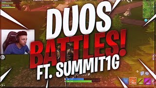 TSM Myth  DUO BATTLES WITH SUMMIT OPscT amp SYPHER Fortnite BR Full Match [upl. by Wallie]