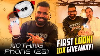 Nothing Phone 2a Exclusive First Look  10x Giveaway🔥🔥🔥 [upl. by Anibas825]