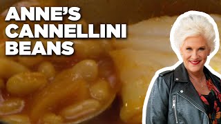 Anne Burrells Tuscan Cannellini Beans  Secrets of a Restaurant Chef  Food Network [upl. by Andee]