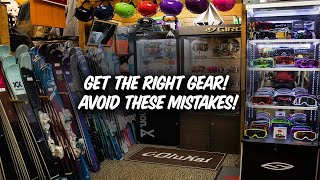 10 Mistakes To Avoid When Buying Ski Gear [upl. by Erdnaxela]