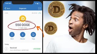 Earn Free 500 Dogecoin Daily Using Trust Wallet Without Investment [upl. by Jecon]