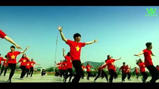 Tiến Lên Việt Nam Ơi  Sơn Tùng MTP  New Way Crew  OFFICIAL FLASHMOB VIDEO [upl. by Eelyak]