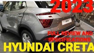 2023 HYUNDAI CRETA 15L GL SMART  FULL REVIEW AND SPECIFICATIONS [upl. by Doyle]