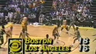 1984 NBA Finals Celtics at Lakers Gm 6 part 212 [upl. by Neelhsa367]