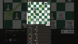 It is not a 30 accurate brilliant move by akshhhatislive vs not SamayRainaOfficial chess [upl. by Eneluqcaj]