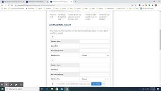 Creating a Parent Account in Powerschool [upl. by Ynafit]