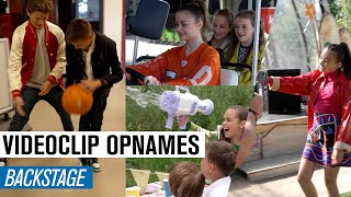 17 ACHTER DE SCHERMEN BIJ DE VIDEOCLIP OPNAMES 🎥  JUNIOR SONGFESTIVAL 2022 🇳🇱 [upl. by Mattie]