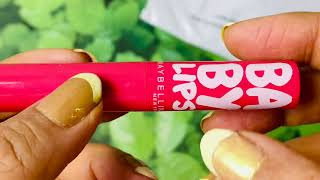 Maybelline Baby Lips Color Bloom Review  Lip Color Changing Lip Balm Review [upl. by Asilrac778]