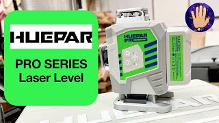 ALL NEW Huepar Pro Series Laser Level Unboxing and Overview [upl. by Wiencke581]