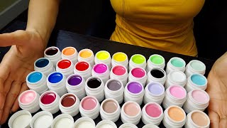 ANSELF 36 Colors Gel Pots Review [upl. by Ammej852]