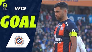 Goal Téji SAVANIER 51 pen  MHSC MONTPELLIER HÉRAULT SC  STADE BRESTOIS 29 13 2324 [upl. by Rossing]