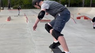 4232024  First Drop In  Skate Progression 38 [upl. by Nivled]