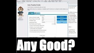 Chimp Rewriter Review  Overview Walkthrough  Comparison [upl. by Allimaj692]