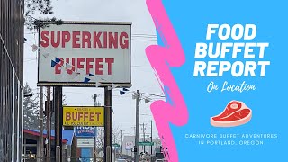 Carnivore Buffet Adventures in Portland Oregon  Super King Buffet [upl. by Ennovyahs899]