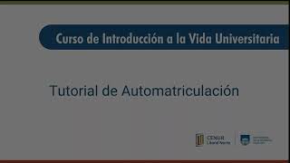 Tutorial de Automatriculacion  IVU 2024  Cenur Litoral Norte  Udelar [upl. by Aihpledalihp123]