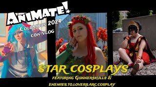 Can I survive two cosplay competitions in one weekend 🫣🫣 Animate Columbus 2024 vlog [upl. by Varhol]