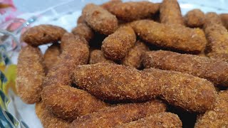 Croquete feito com sobras de churrasco [upl. by Alyehs]