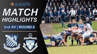 Riverview vs Kings  AAGPS Round 4 2024  2nd XV Highlights [upl. by Etiragram]