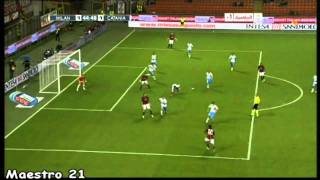 Pippo inzaghi Goal on Catania  18092010 [upl. by Ennylyak643]