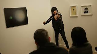 Laura Ortman performing live at New York 3A Gallery 2018 [upl. by Biddle]