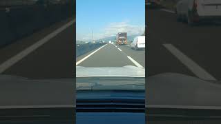 youtube like in autostrada italia 高速道路上で на шоссе on the highway travel [upl. by Aitan]