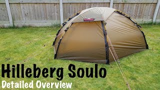 HILLEBERG SOULO TENT  A DETAILED amp HONEST REVIEW [upl. by Hope]