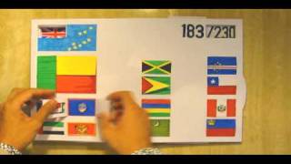 Flags of the World A NonDigital Interactive PopUp Book [upl. by Diskson476]