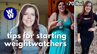 TIPS FOR STARTING WEIGHTWATCHERS IN 2024  WW Plan and Points Explained  Tips for Success [upl. by Wolk]