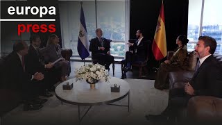 El Rey Felipe VI asiste a la toma de posesión de Bukele para su segundo mandato [upl. by Saunderson]