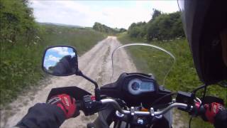 Suzuki DL650 V Strom 2014  Long term test Trail riding in The Shire [upl. by Netaf]