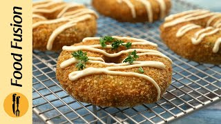 Crispy Potato Donuts Recipe By Food Fusion Ramzan Special Recipe [upl. by Shamus]