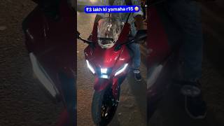 r15 v4 red color down payment shortvideo ahorts r15v4 yamahar15 bajaj discover150f [upl. by Dolores870]