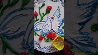 Lipan art 🎨 New video 📸youtubeshorts neha2006 ❤️🥰❤️🕊️🐦🕊️ [upl. by Aynik833]